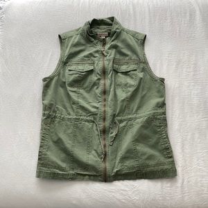 Army green vest